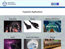 Tablet Screenshot of holystonecaps.com